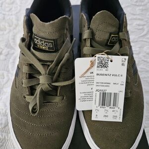 Adidas Busenitz Vulc II Green Sneakers
